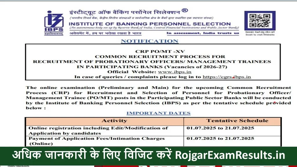IBPS PO Prelims Result 2025: Expected Date, Time & How to Check at ibps.in