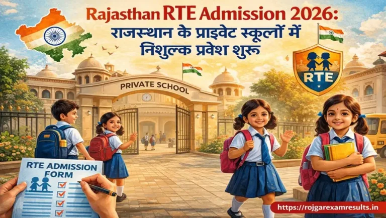 Rajasthan RTE Admission 2026