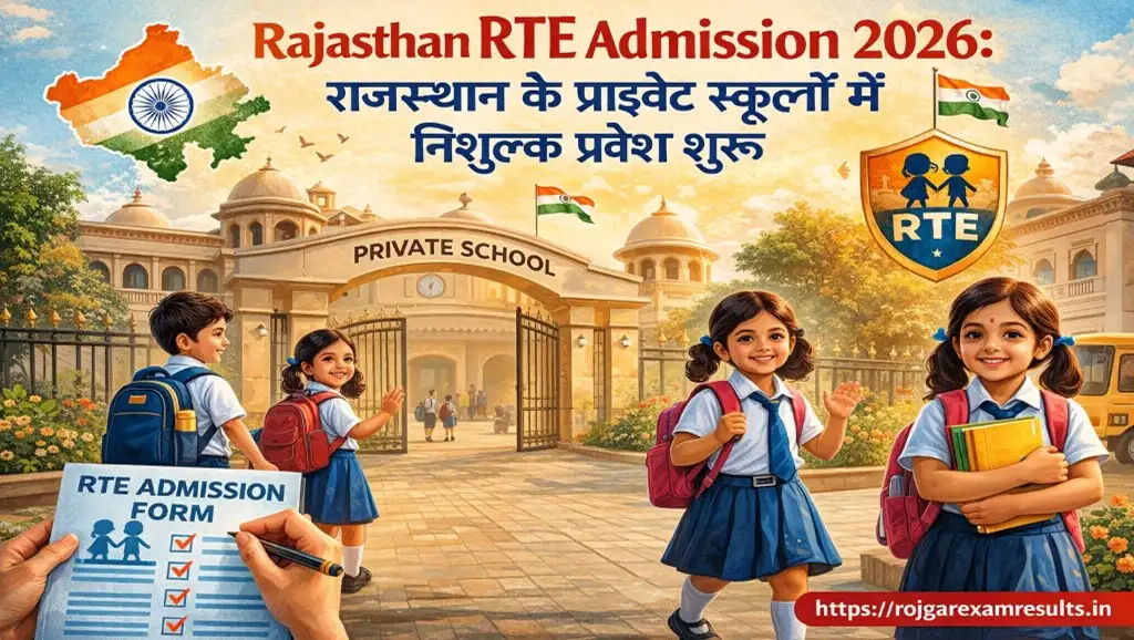 Rajasthan RTE Admission 2026